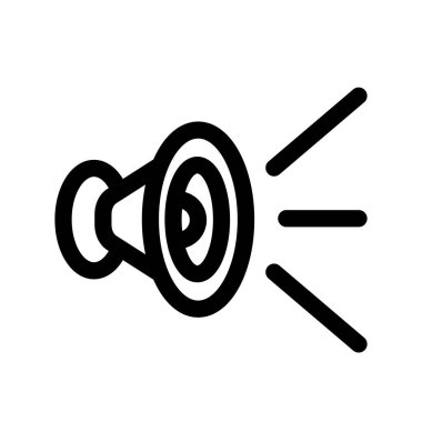 Illustration Vector Graphic of Loudspeaker Icon Template Design