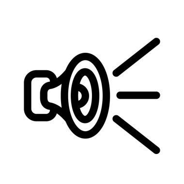 Illustration Vector Graphic of Loudspeaker Icon Template Design