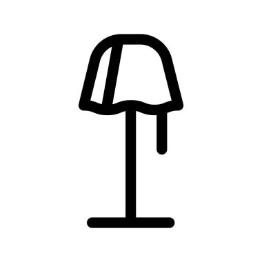 Illustration Vector Graphic of Stand Lamp Icon template Design 