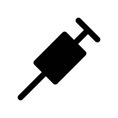 Illustration Vector Graphic of Syringe Icon  Template Design