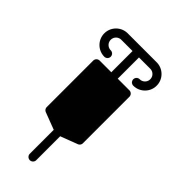 Illustration Vector Graphic of Syringe Icon  Template Design