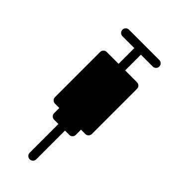 Illustration Vector Graphic of Syringe Icon  Template Design