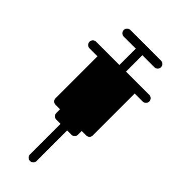 Illustration Vector Graphic of Syringe Icon  Template Design