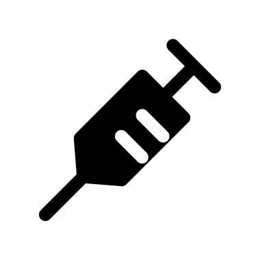 Illustration Vector Graphic of Syringe Icon  Template Design