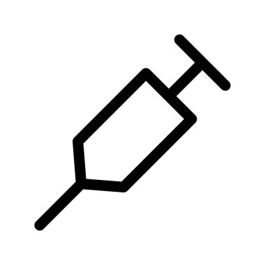 Illustration Vector Graphic of Syringe Icon  Template Design