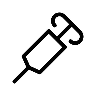 Illustration Vector Graphic of Syringe Icon  Template Design