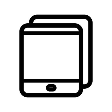 Illustration Vector Graphic of Tablet PC Icon Template Design