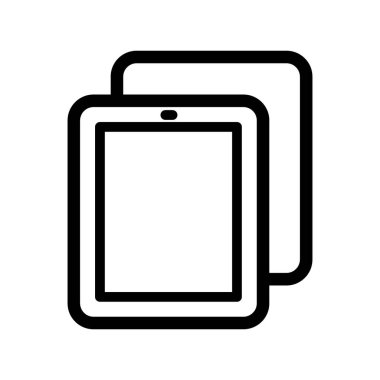 Illustration Vector Graphic of Tablet PC Icon Template Design