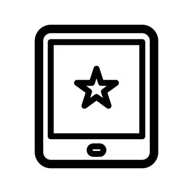 Illustration Vector Graphic of Tablet PC Icon Template Design