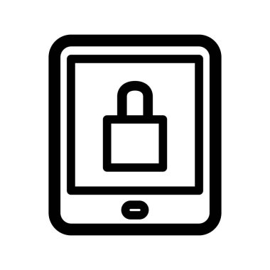 Illustration Vector Graphic of Tablet PC Icon Template Design