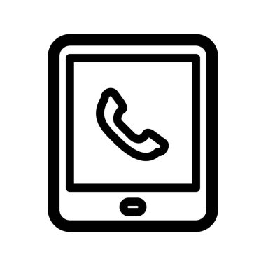 Illustration Vector Graphic of Tablet PC Icon Template Design