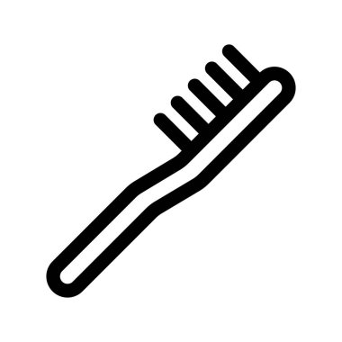 Illustration Vector Graphic of Toothbrush Icon template Design