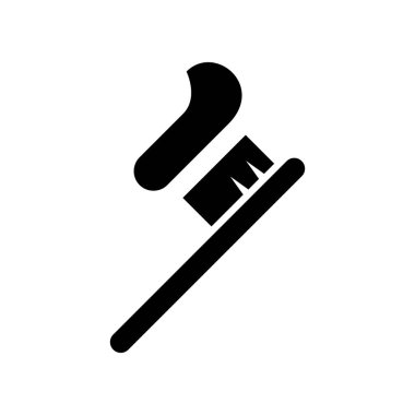 Illustration Vector Graphic of Toothbrush Icon template Design