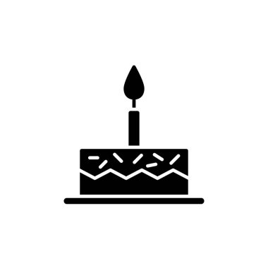 Illustration Vector Graphic of Birthday Cake icon template design