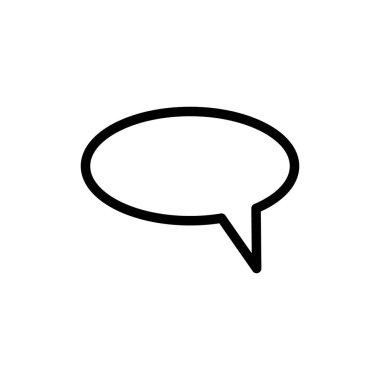 Illustration Vector Graphic of Bubble Speech icon template design