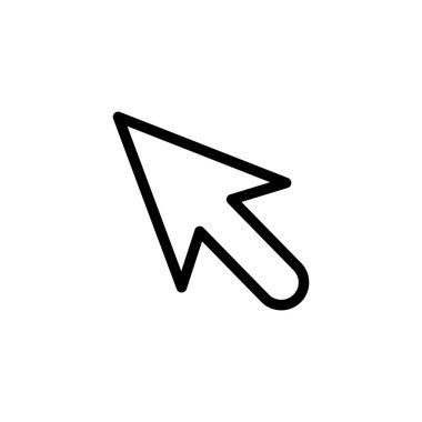 Illustration Vector Graphic of Cursor Icon template design