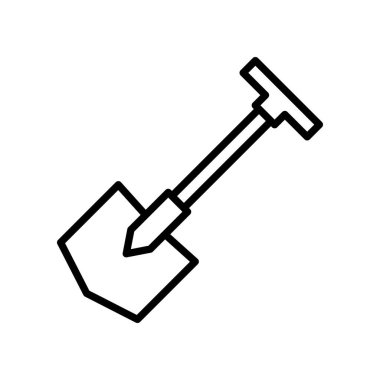 Illustration Vector Graphic of Shovel  Icon template design