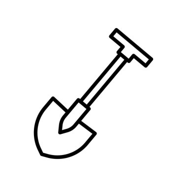 Illustration Vector Graphic of Shovel  Icon template design