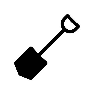 Illustration Vector Graphic of Shovel  Icon Template Design