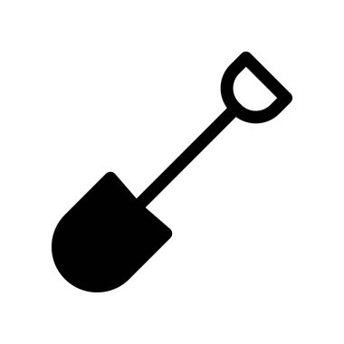 Illustration Vector Graphic of Shovel  Icon Template Design