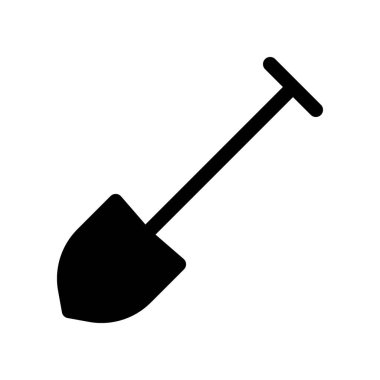 Illustration Vector Graphic of Shovel  Icon Template Design