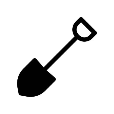 Illustration Vector Graphic of Shovel  Icon Template Design