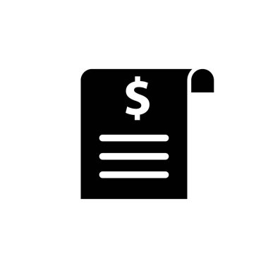 Illustration Vector graphic of Bill Icon Template Design