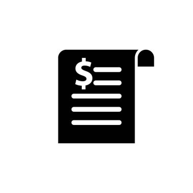 Illustration Vector graphic of Bill Icon Template Design