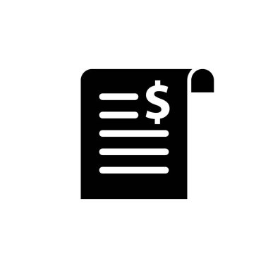 Illustration Vector graphic of Bill Icon Template Design