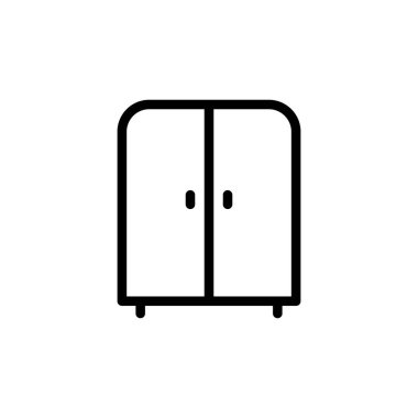 Illustration Vector Graphic of Cabinet Icon Template Design