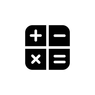 Illustration Vector graphic of calculator icon design