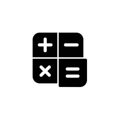 Illustration Vector graphic of calculator icon design