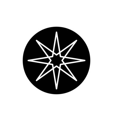 Illustration Vector Graphic of Compass Icon Design