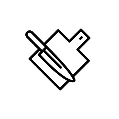 Illustration Vector graphic of Cutting Board icon template design 