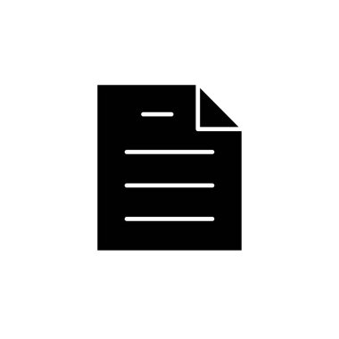 Illustration Vector Graphic of Document Icon Template Design