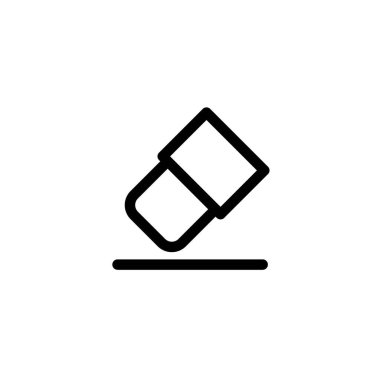 Illustration Vector Graphic of Eraser Icon Template Design