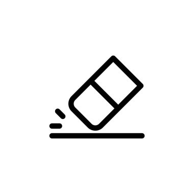 Illustration Vector Graphic of Eraser Icon Template Design