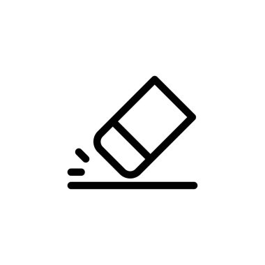 Illustration Vector Graphic of Eraser Icon Template Design