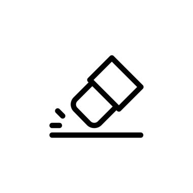 Illustration Vector Graphic of Eraser Icon Template Design