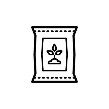 Illustration Vector graphic of fertilizer icon. Fit for gardening, soil, farmer, plant etc.