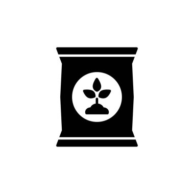 Illustration Vector graphic of fertilizer icon. Fit for gardening, soil, farmer, plant etc.