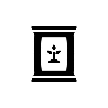 Illustration Vector graphic of fertilizer icon. Fit for gardening, soil, farmer, plant etc.
