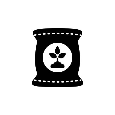 Illustration Vector graphic of fertilizer icon. Fit for gardening, soil, farmer, plant etc.