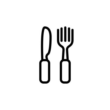 Illustration Vector graphic of fork icon template design