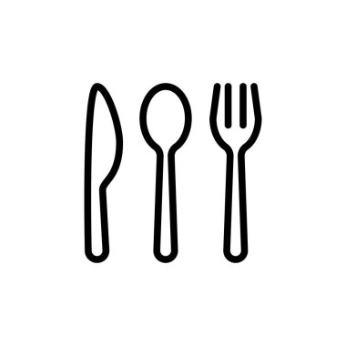 Illustration Vector graphic of fork icon template design