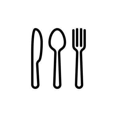 Illustration Vector graphic of fork icon template design