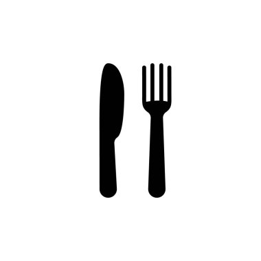 Illustration Vector graphic of fork icon template design