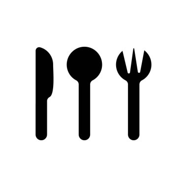 Illustration Vector graphic of fork icon template design