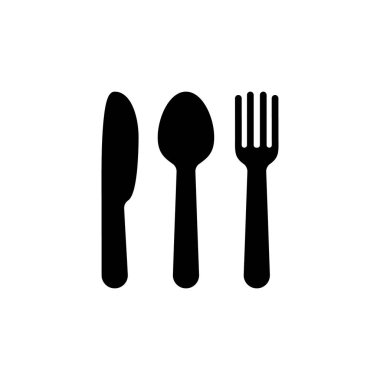 Illustration Vector graphic of fork icon template design