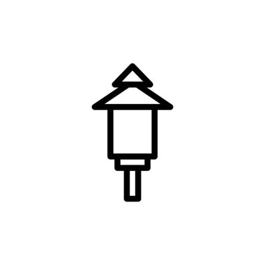 Illustration Vector graphic of Garden Lamp Icon template design